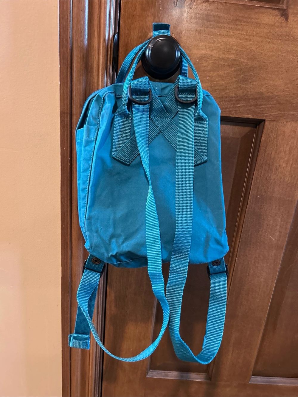 Fjall Raven Mini Kanken Backpack Teal - Picture 3 of 6